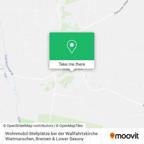 Wohnmobil-Stellplätze bei der Wallfahrtskirche Wietmarschen map
