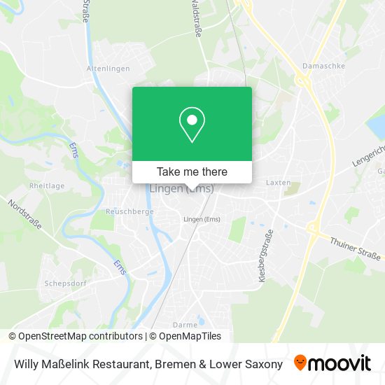 Willy Maßelink Restaurant map