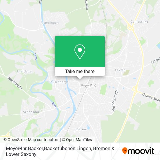 Meyer-Ihr Bäcker,Backstübchen Lingen map