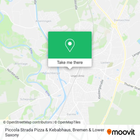 Piccola Strada Pizza & Kebabhaus map