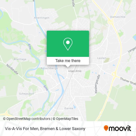 Vis-A-Vis For Men map