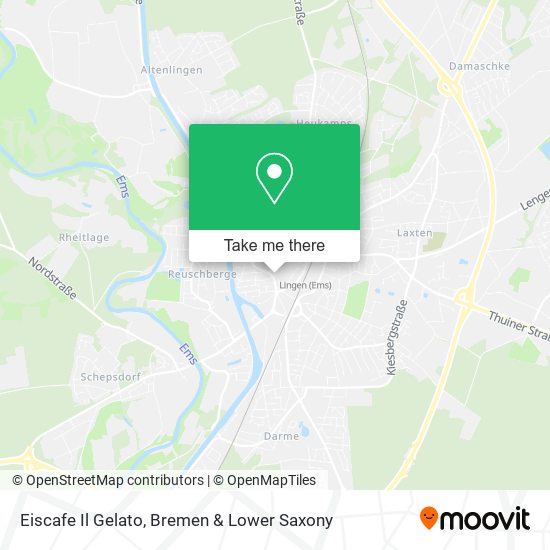 Eiscafe Il Gelato map