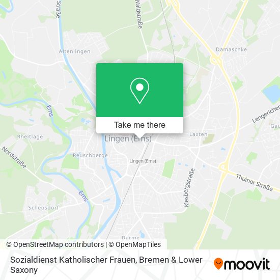 Sozialdienst Katholischer Frauen map