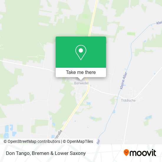 Don Tango map