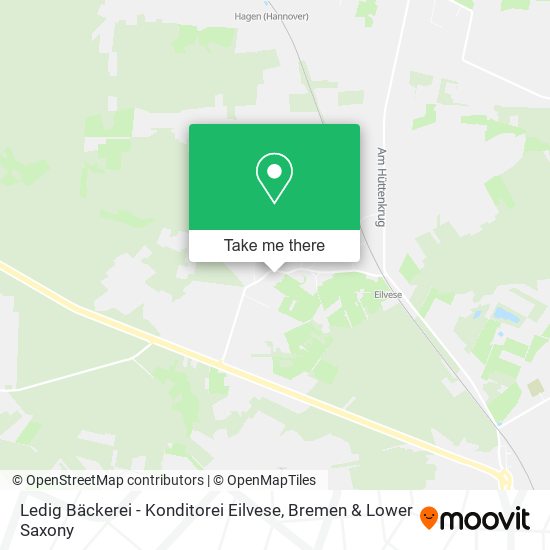 Ledig Bäckerei - Konditorei Eilvese map