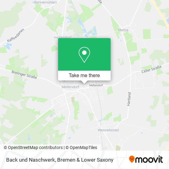 Back und Naschwerk map