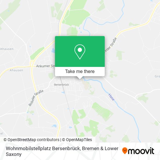 Wohnmobilstellplatz Bersenbrück map