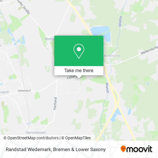 Randstad Wedemark map