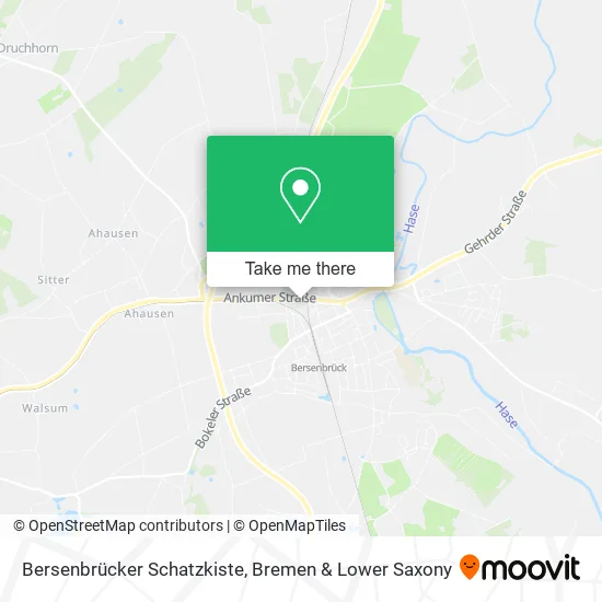 Карта Bersenbrücker Schatzkiste