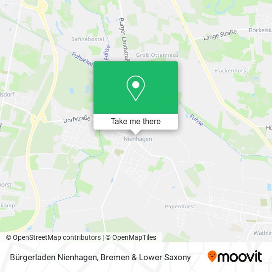 Bürgerladen Nienhagen map