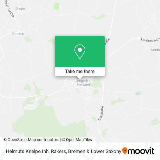 Helmuts Kneipe Inh. Rakers map