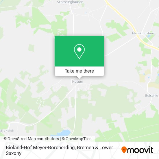Bioland-Hof Meyer-Borcherding map