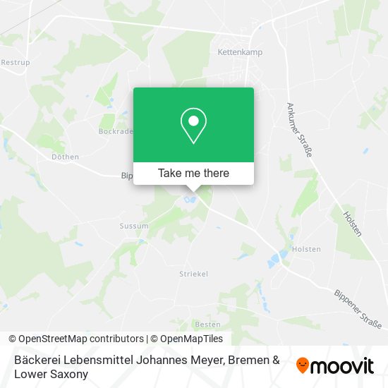 Bäckerei Lebensmittel Johannes Meyer map