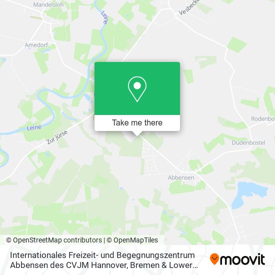 Internationales Freizeit- und Begegnungszentrum Abbensen des CVJM Hannover map