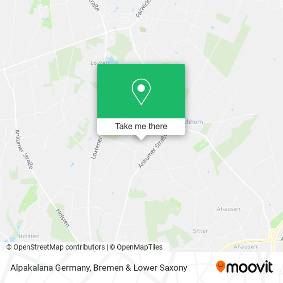 Alpakalana Germany map