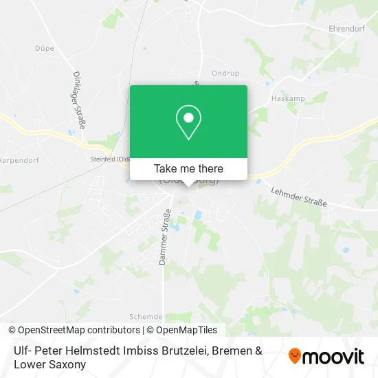 Карта Ulf- Peter Helmstedt Imbiss Brutzelei