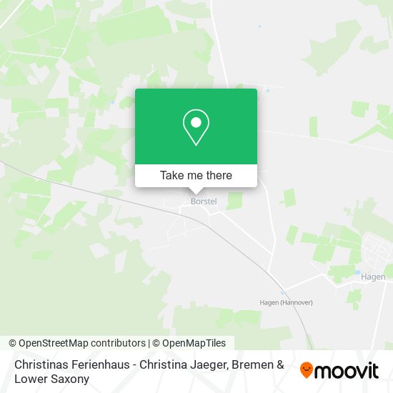 Christinas Ferienhaus - Christina Jaeger map