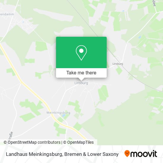 Landhaus Meinkingsburg map
