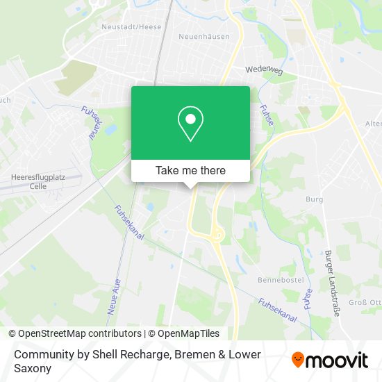 Community by Shell Recharge map
