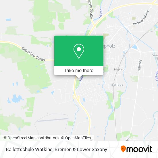Ballettschule Watkins map