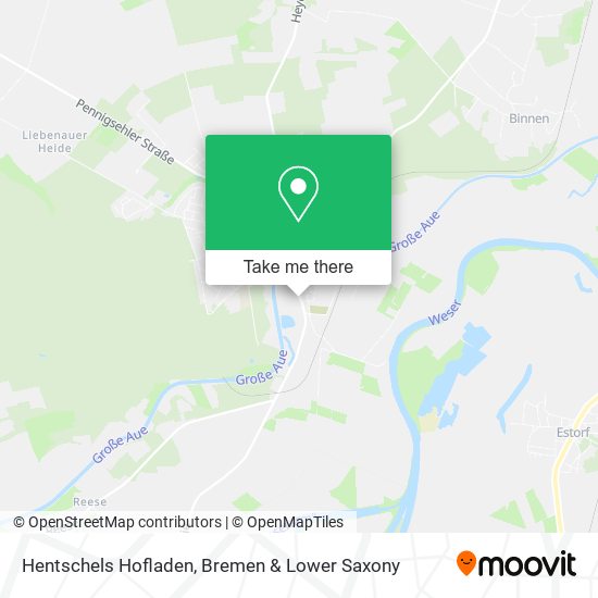 Hentschels Hofladen map