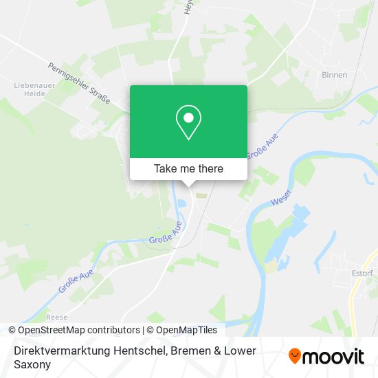 Direktvermarktung Hentschel map
