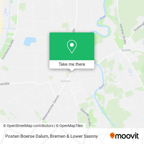 Posten Boerse Dalum map