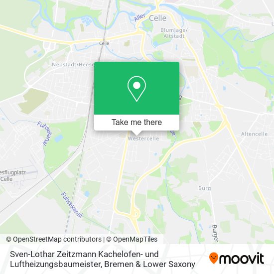 Sven-Lothar Zeitzmann Kachelofen- und Luftheizungsbaumeister map