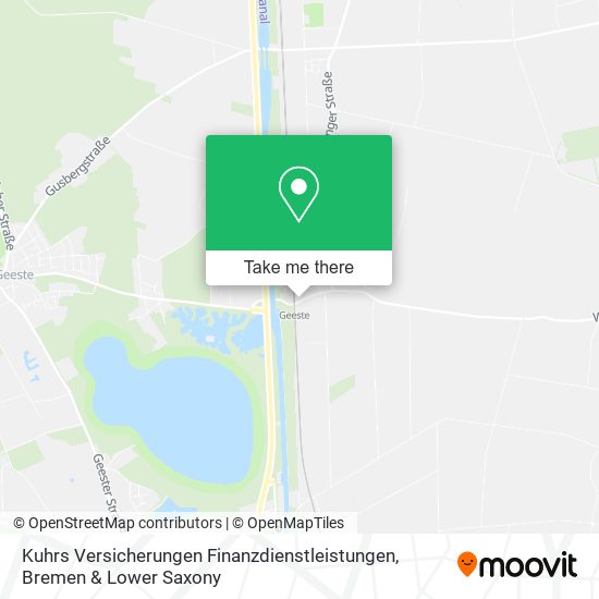 Kuhrs Versicherungen Finanzdienstleistungen map