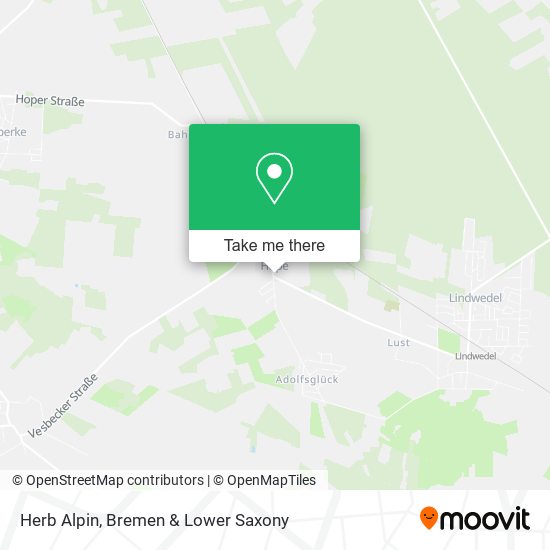 Herb Alpin map