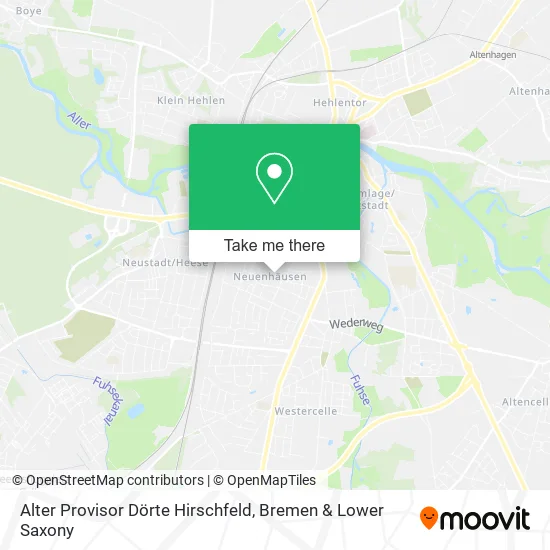 Alter Provisor Dörte Hirschfeld map