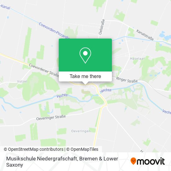 Musikschule Niedergrafschaft map