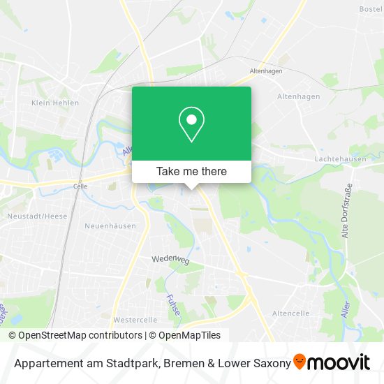 Appartement am Stadtpark map