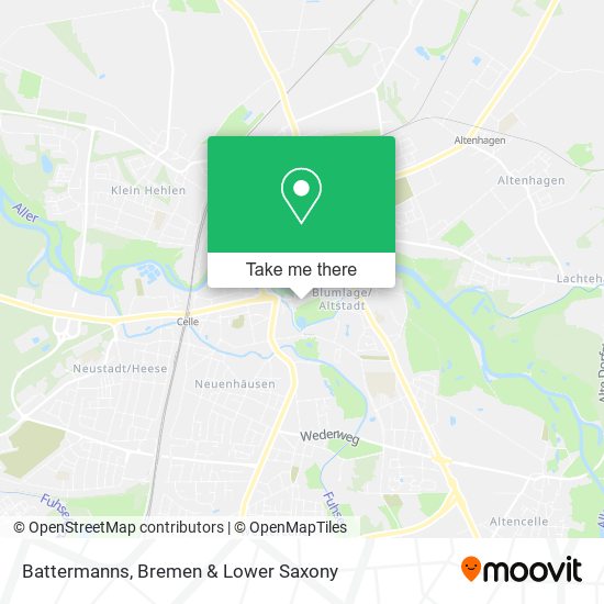 Battermanns map