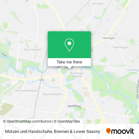 Mützen und Handschuhe map