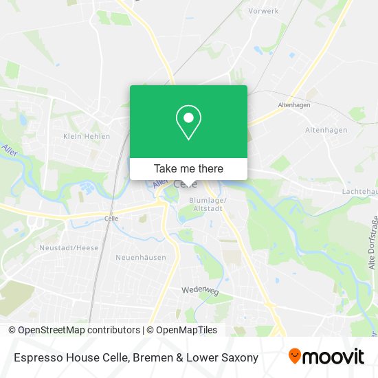 Espresso House Celle map