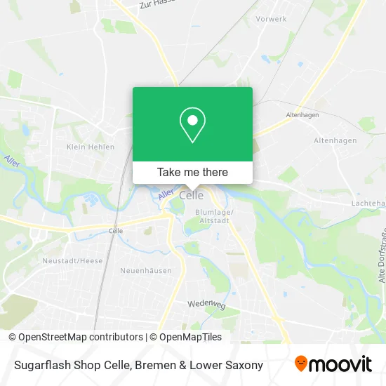Карта Sugarflash Shop Celle