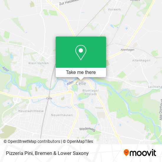 Pizzeria Pini map