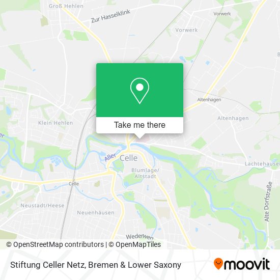Stiftung Celler Netz map