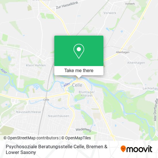 Psychosoziale Beratungsstelle Celle map