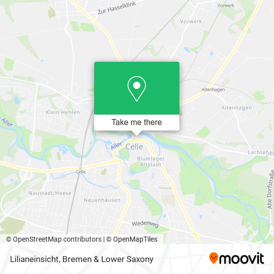 Lilianeinsicht map