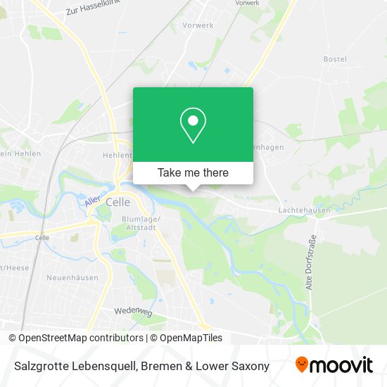 Salzgrotte Lebensquell map