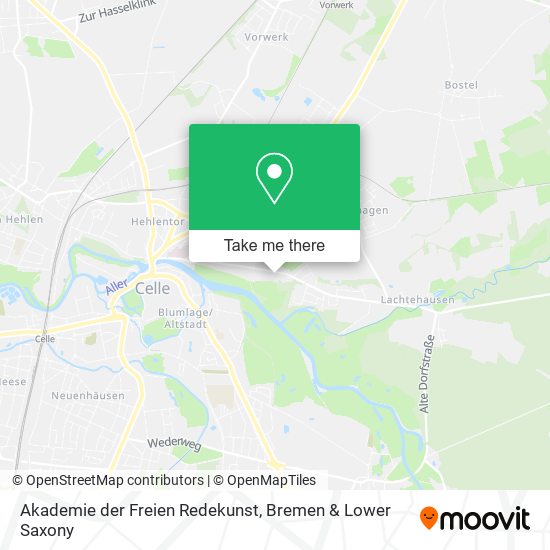 Akademie der Freien Redekunst map