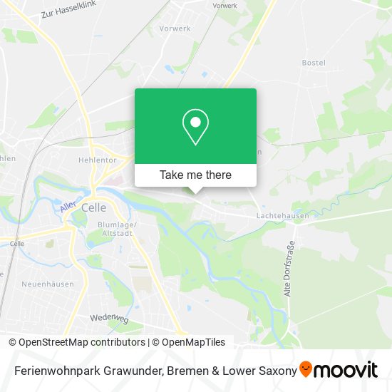Ferienwohnpark Grawunder map