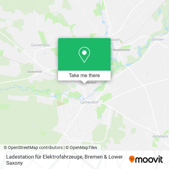 Ladestation für Elektrofahrzeuge map