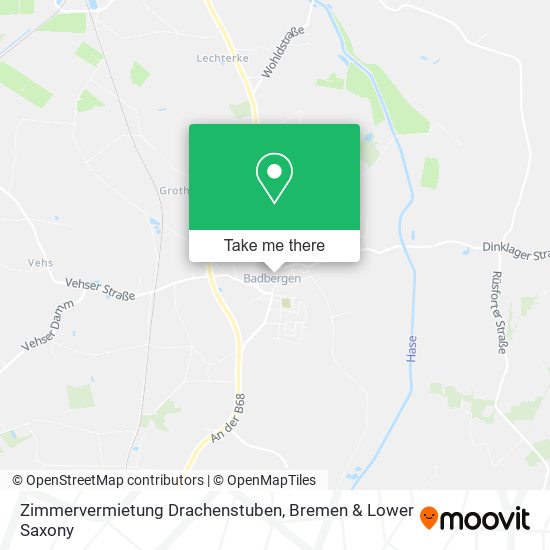 Zimmervermietung Drachenstuben map