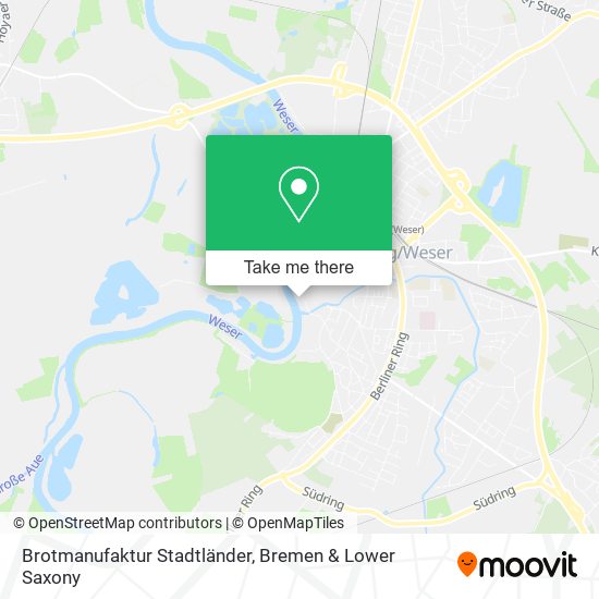 Brotmanufaktur Stadtländer map