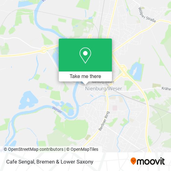 Cafe Sengal map