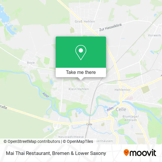Карта Mai Thai Restaurant