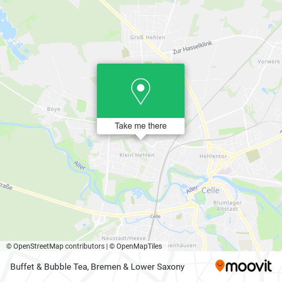 Buffet & Bubble Tea map